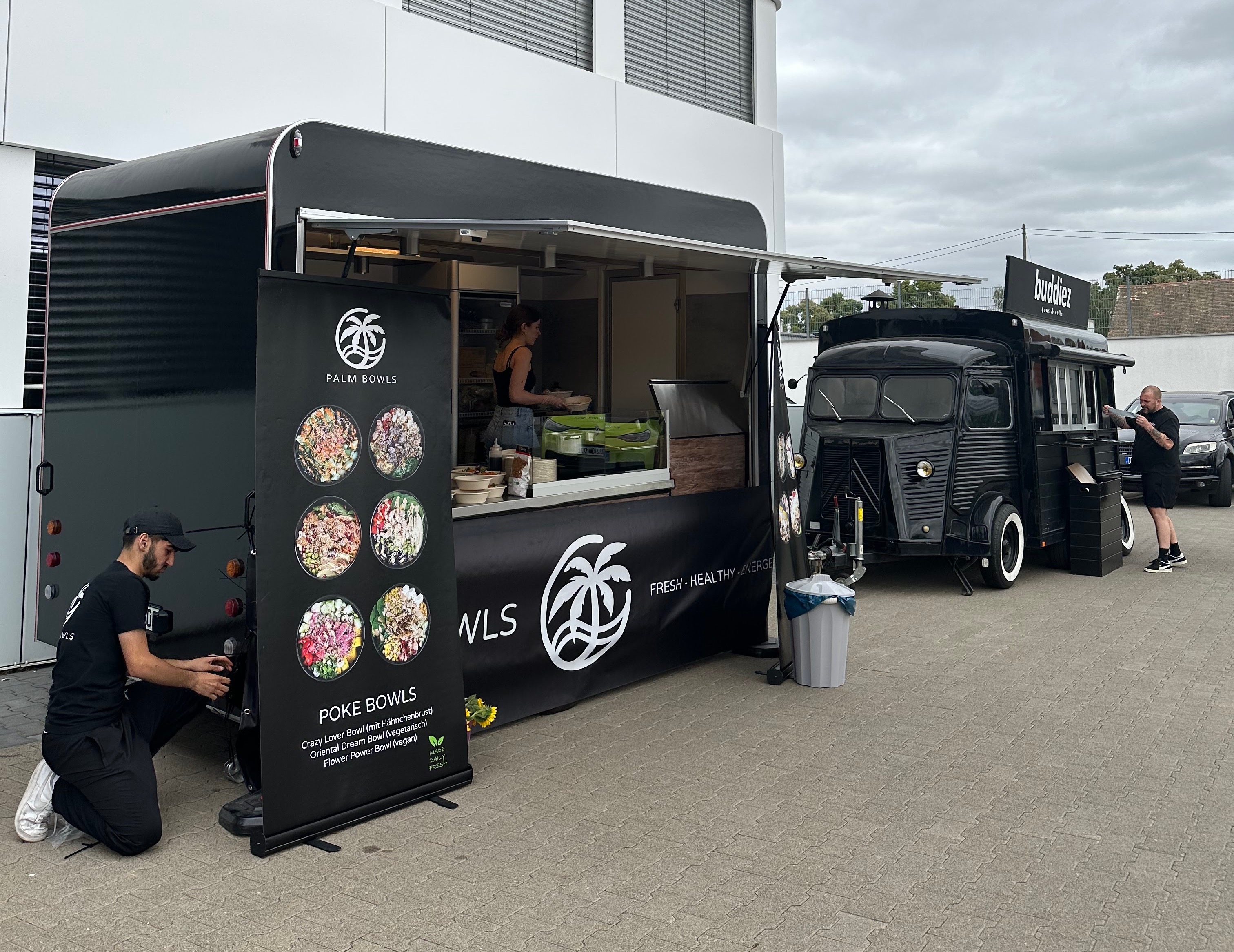 Foodtruck Catering für ein Mitarbeiter-Sommerfest