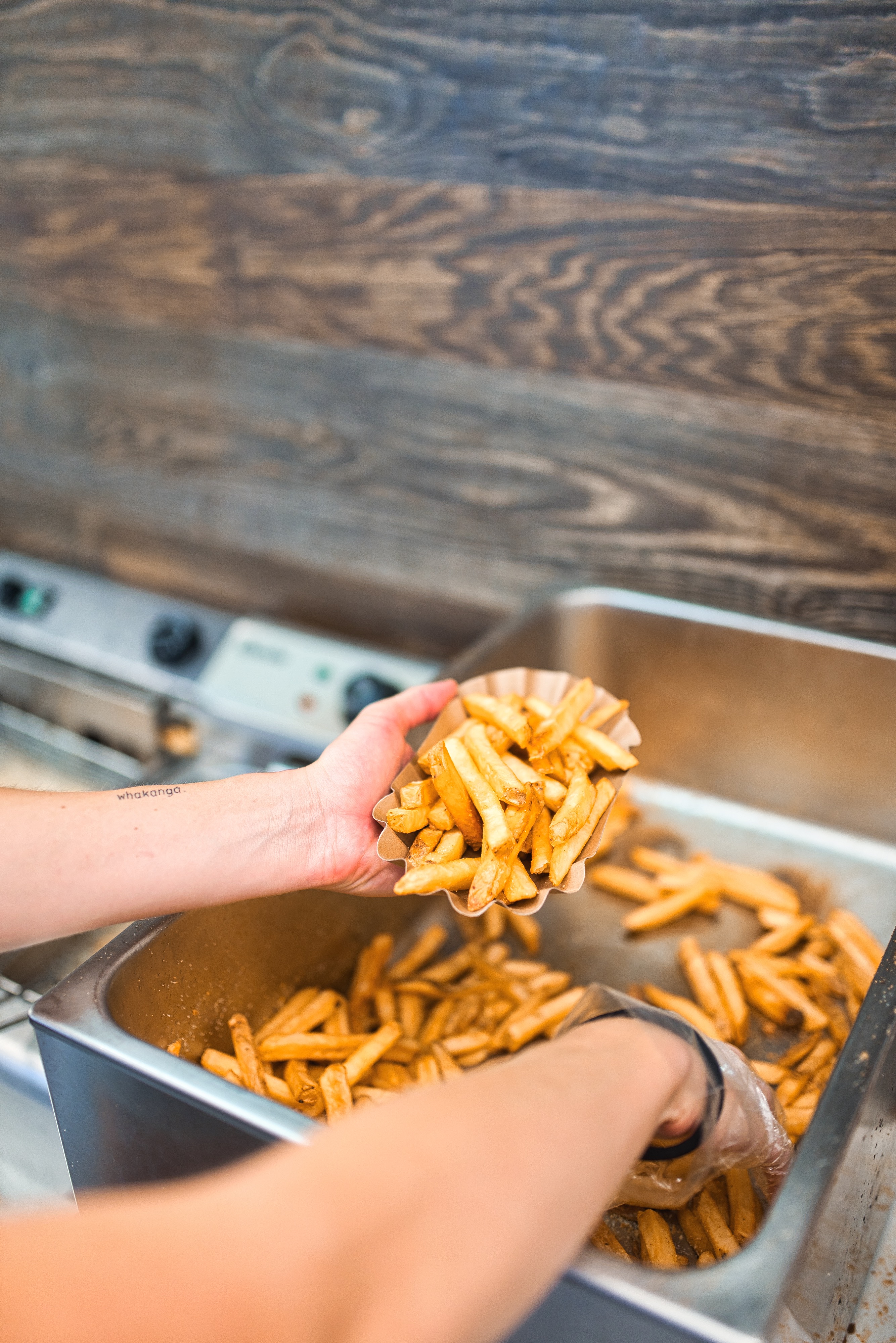 Pommes im Foodtruck Catering Wiesbaden
