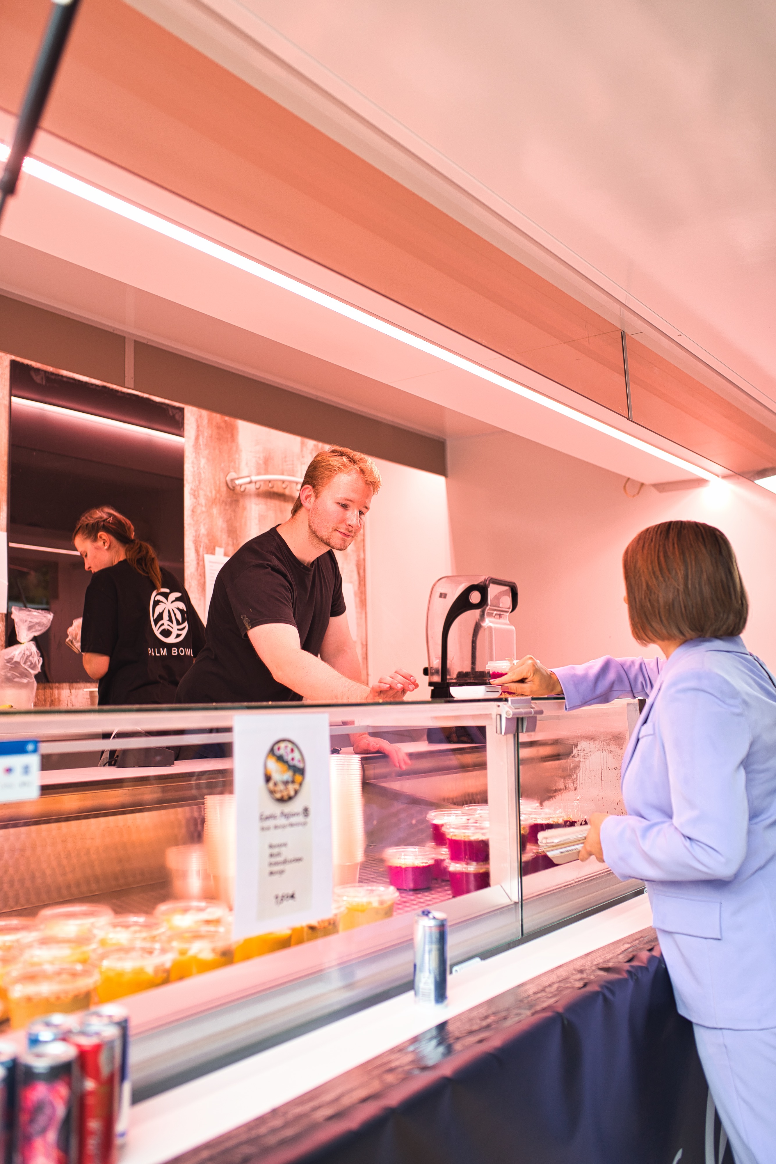 Foodtruck Catering für ein Business Event mit Smoothie Bowls