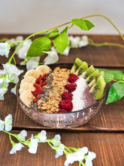 Palm Bowls Kokosschalen zur Miete für Smoothie Bowls